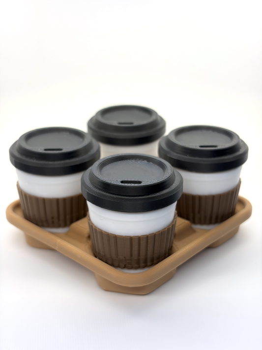Takeaway Coffee Cups Clicker Fidget